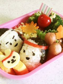 幼稚園 お弁当 運動会(おにぎり)-レシピのメイン写真