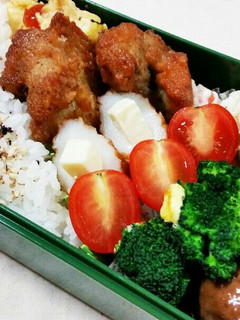 お弁当に簡単枝豆入りポテトサラダ-レシピのメイン写真