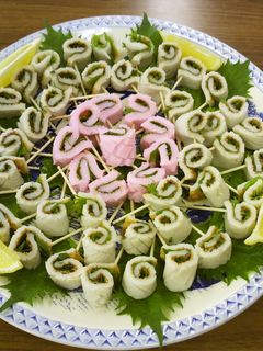 大葉とちくわの梅肉巻き-レシピのメイン写真