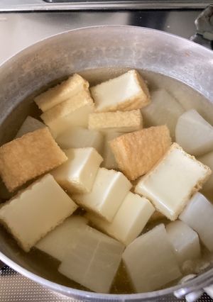 大根と厚揚げの煮物-レシピのメイン写真
