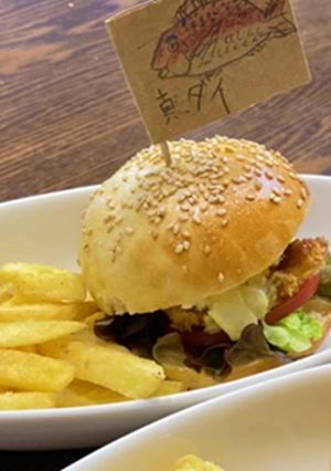 くまもとのお魚バーガー-レシピのメイン写真