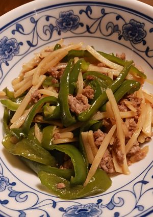 挽肉チンジャオロース-レシピのメイン写真