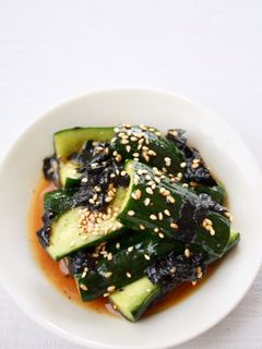 簡単!韓国海苔で【おつまみキュウリ】-レシピのメイン写真