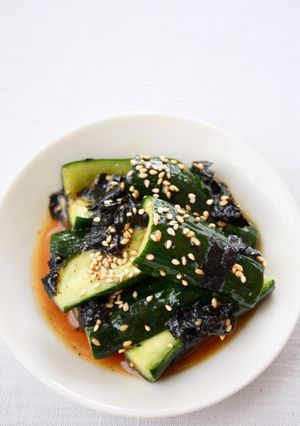 簡単!韓国海苔で【おつまみキュウリ】-レシピのメイン写真