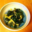 わかめと新生姜のごま油炒め