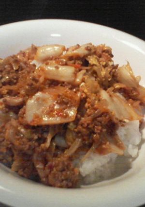 うまい♪キムチ丼-レシピのメイン写真