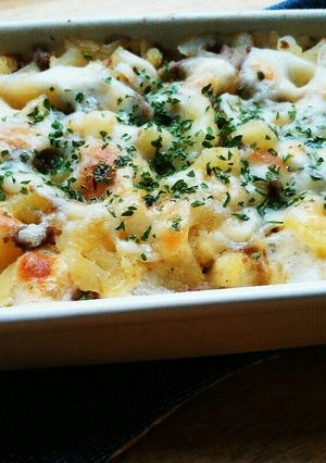 犬ご飯　さつまいもグラタン-レシピのメイン写真