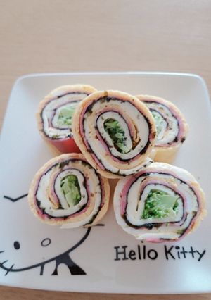 ぐるぐるハムたま-レシピのメイン写真