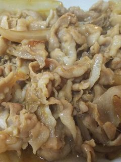 簡単絶品・普通の豚肉と玉葱の甘辛生姜焼き-レシピのメイン写真
