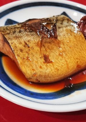 サバの梅煮付け-レシピのメイン写真