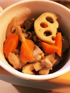 シリコンスチーマーで筑前煮-レシピのメイン写真
