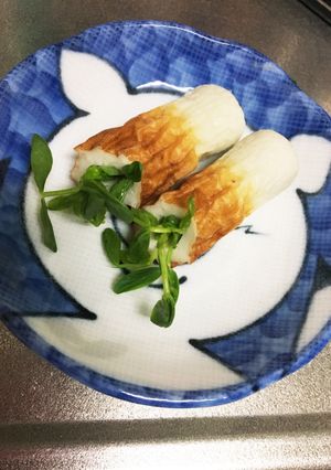 お弁当に☆ちくわ ＋ 豆苗-レシピのメイン写真