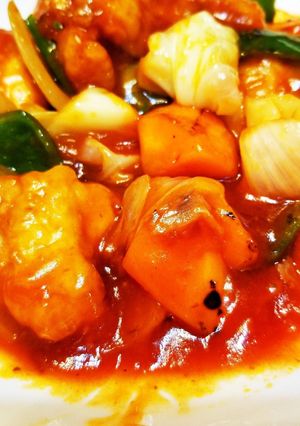 ☆ケチャップ風味の酢鶏☆-レシピのメイン写真
