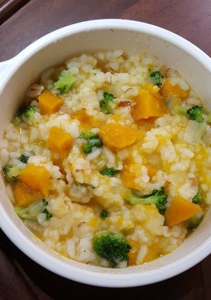 南瓜の和風まぜごはん♡離乳食後期完了期-レシピのメイン写真