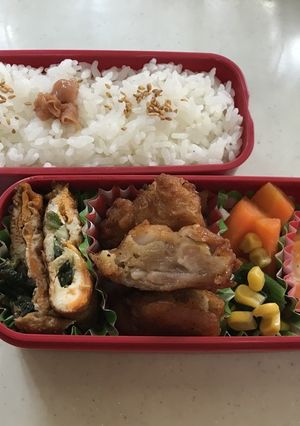 お弁当のおかずに目玉焼きのソース焼き-レシピのメイン写真