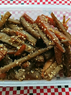 ごぼうと人参の煮物-レシピのメイン写真