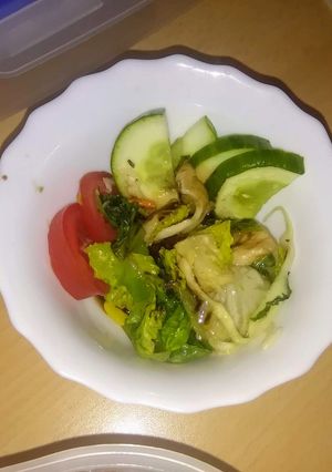 即席野菜サラダ　（パック野菜）-レシピのメイン写真