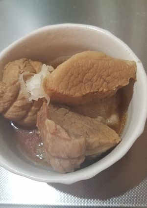 豚バラ肉の角煮-レシピのメイン写真