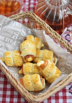 竹輪ととろ～りチーズのサクサクパイ-レシピのメイン写真