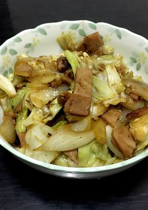 ランチョンミートのヨシダ味噌炒め-レシピのメイン写真