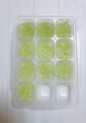 【離乳食 中期】レンジできゅうり-レシピのメイン写真
