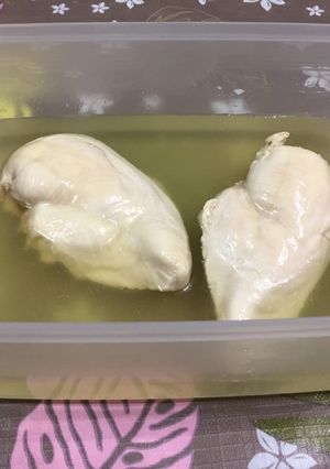 おでんの残り汁deダイエット鶏胸肉-レシピのメイン写真