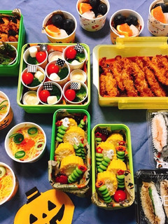 運動会★お弁当★2018★ハロウィン-レシピのメイン写真