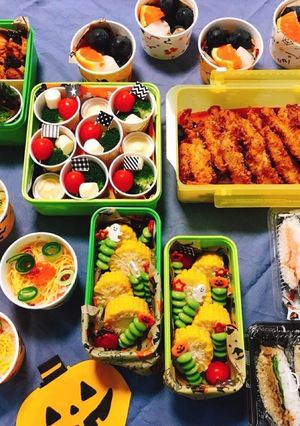 運動会★お弁当★2018★ハロウィン-レシピのメイン写真