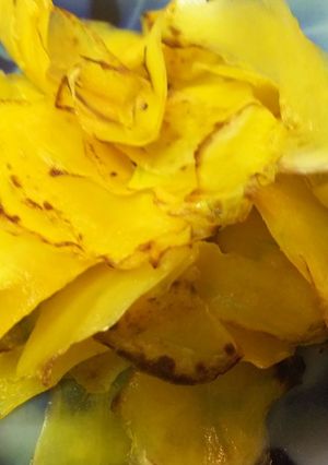 簡単美味・バターナッツカボチャの皮炒め-レシピのメイン写真
