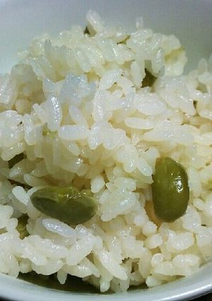 【季節の一品】枝豆ご飯-レシピのメイン写真