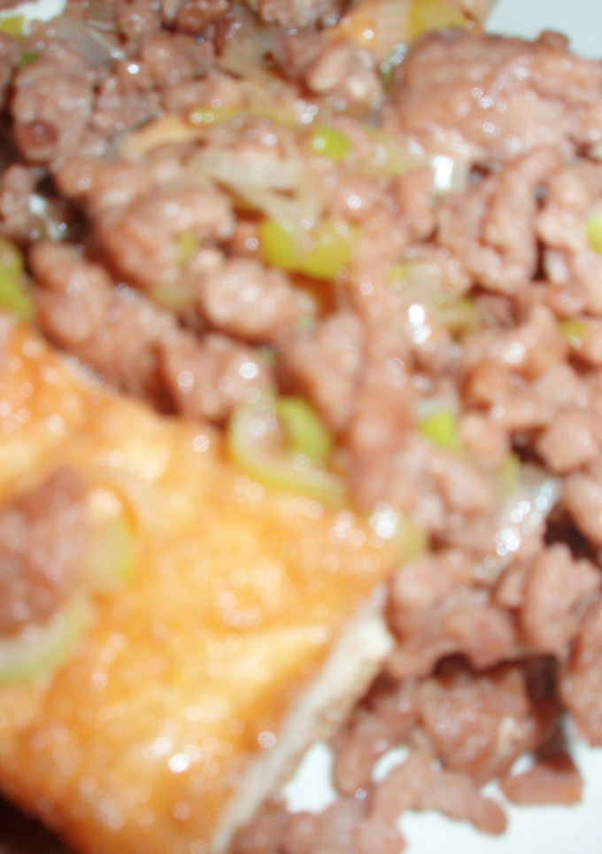 厚揚げとひき肉炒め-レシピのメイン写真