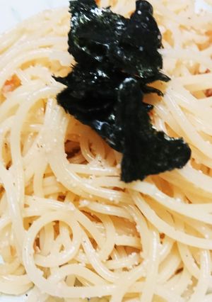 梅明太子の和風パスタ-レシピのメイン写真