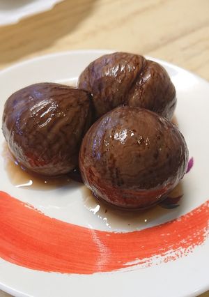 栗の渋皮煮（毎年試行錯誤）-レシピのメイン写真