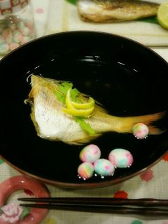 鯛のお吸い物-レシピのメイン写真