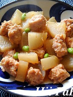 鶏団子と大根の煮物-レシピのメイン写真