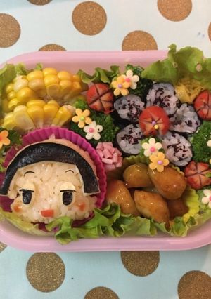 チコちゃん キャラ弁 弁当 遠足 運動会-レシピのメイン写真