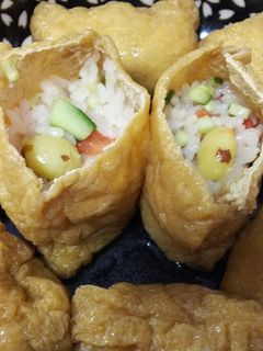 簡単美味・自家製いなり寿司(サラダ寿司)-レシピのメイン写真