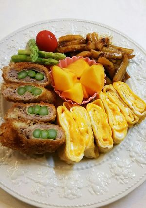 お弁当(10/5)おかず-レシピのメイン写真