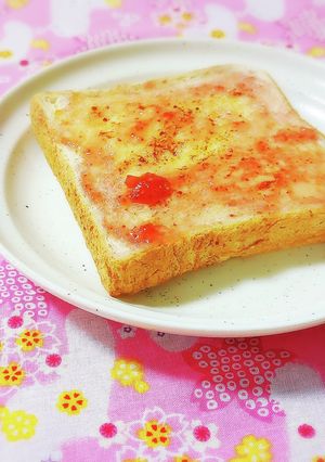 ジャムマーガリンシナモントースト-レシピのメイン写真