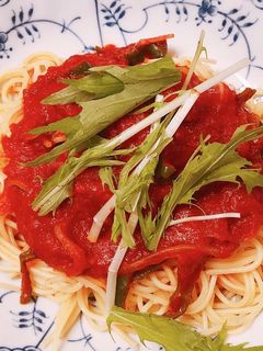 簡単☆海鮮トマトパスタ-レシピのメイン写真