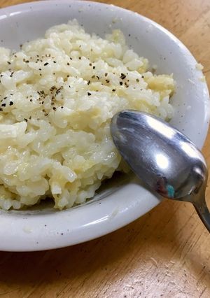 スライスチーズで簡単チーズリゾット-レシピのメイン写真