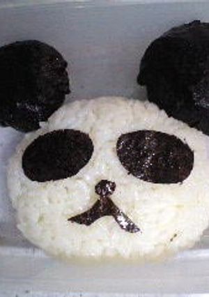 ご飯がパンダくん♪♪キャラ弁-レシピのメイン写真