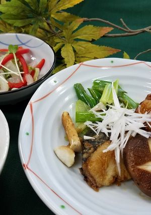 ぶりの中華風照り焼き（腎臓病食）-レシピのメイン写真