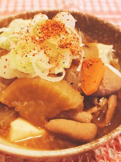 圧力鍋で簡単!居酒屋の味♪もつ煮込み♡-レシピのメイン写真