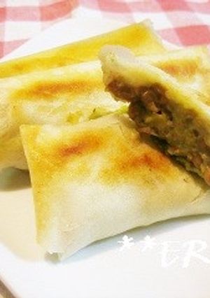 アボカドと納豆の春巻き～♪♪-レシピのメイン写真
