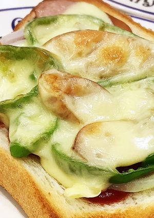 ふっくら美味しいピザトースト♪時短簡単♪-レシピのメイン写真