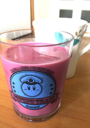 野菜ジュースと牛乳のマリアージュ♪-レシピのメイン写真