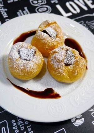 簡単！ミニシュークリームリメイク-レシピのメイン写真