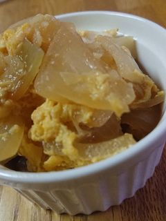玉ねぎと卵の煮込み-レシピのメイン写真