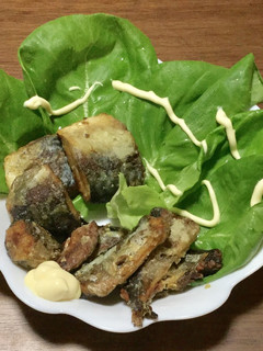 雑な男料理:魚缶詰の竜田揚げ!!-レシピのメイン写真